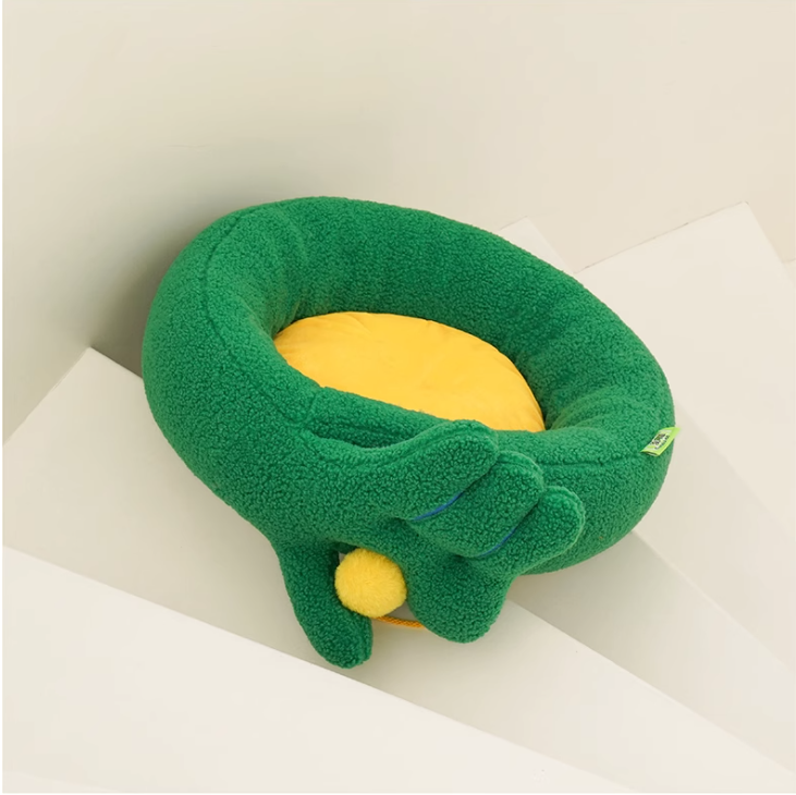 Warmth Insulated Dog/Cat Bed: Cozy Semi-Padded Animal Resting Area