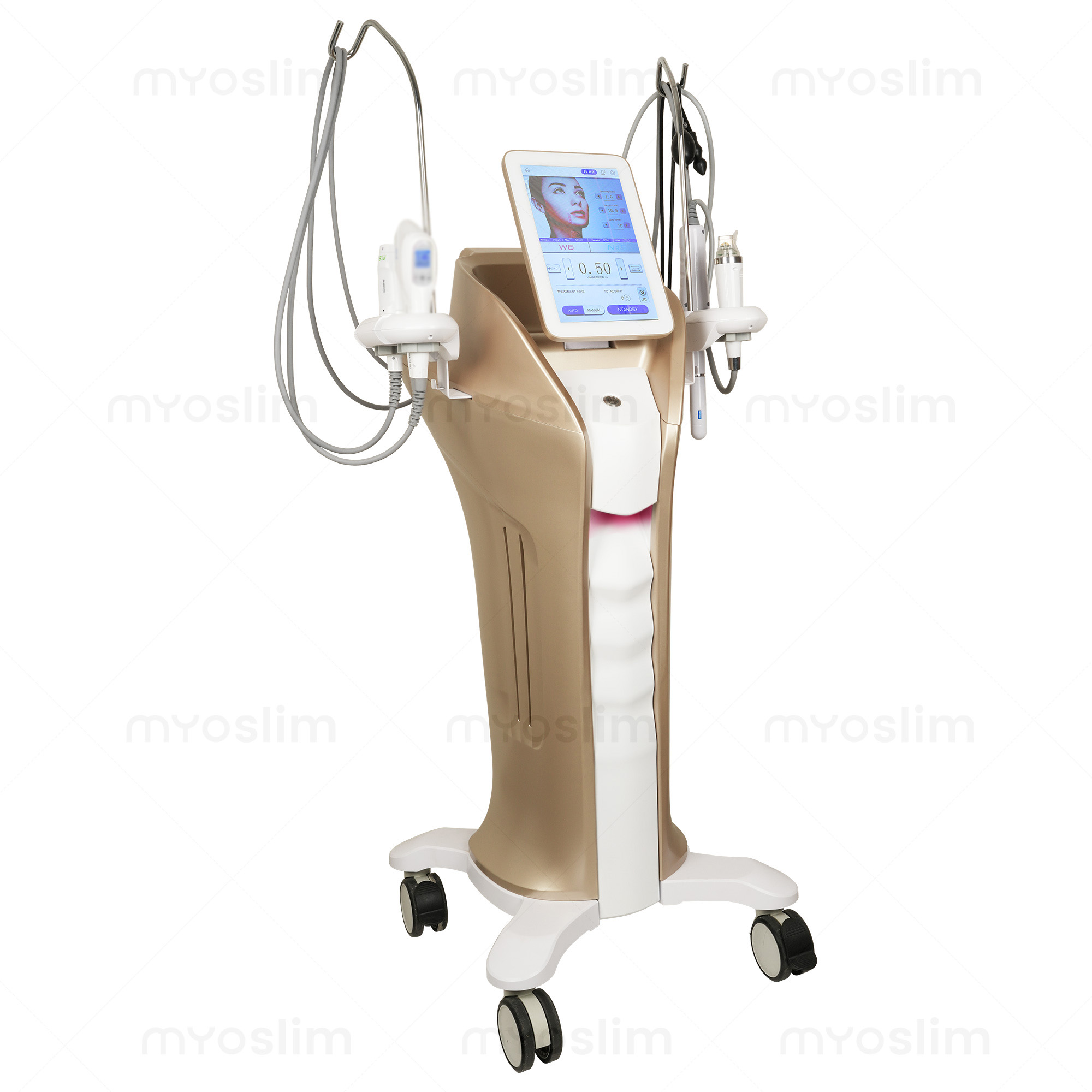 Professional 4 In 1 Anti-aging Lifting And Firming Non-surgical Face Lift Skin Tightening Acne Scar Removal Regenerate Collagen Machine
