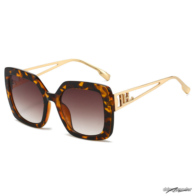 Oversized Square Sunglasses For Women, Retro Fashion Eyewear With Uv400 Protection ddmywonder ddmywonder