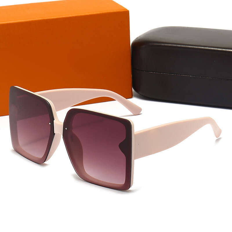 New Fashion Sunglasses for Men and Women, Unique Large Frame Sunglasses, Summer Internet Celebrity Street Style Glasses 6152