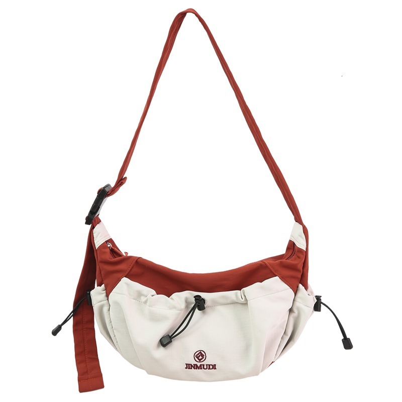 New Fashion Summer Women's Single Shoulder Cloth Commuting Large Capacity Outdoor Travel Crossbody Bag