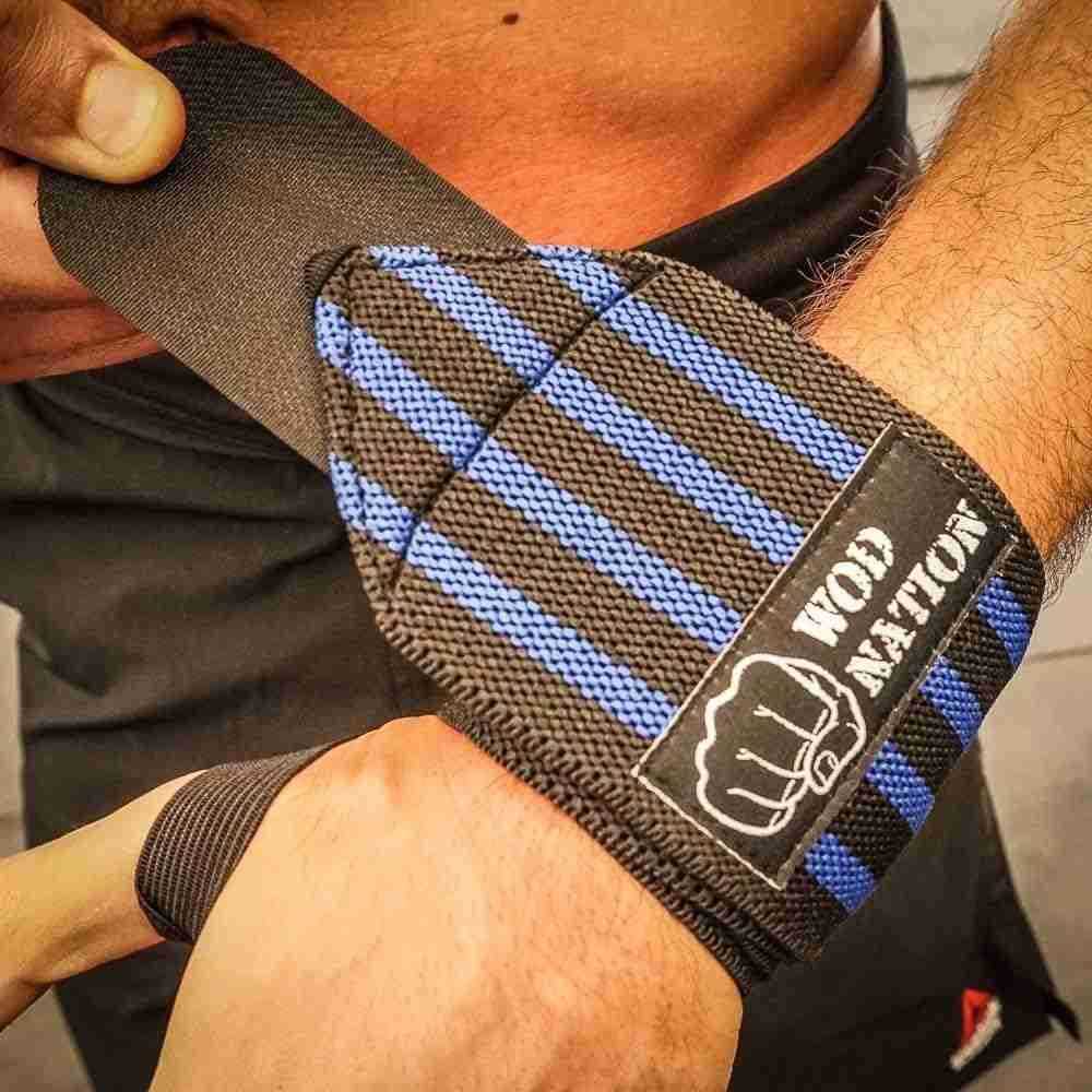 Nation Wrist Wraps for Weightlifting Strength Training Professional Gym Straps wThumb Loop for Men Women W250910