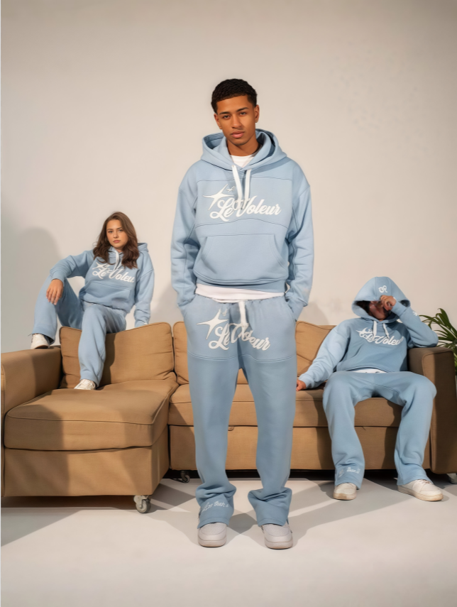 Men's Designer Tracksuits HipHop Letter Printing Hoodie Sweatshirt Two Piece Set Men Vintage Streetwear Oversized Without Rhinestones