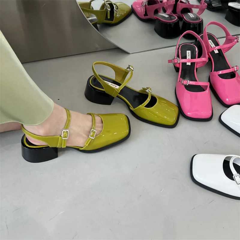 Nonslip Round Toe Sandals Ladies Casual 2023 Summer Hollow Beach Elegant Shoes Korean Fashion Party Design W250910