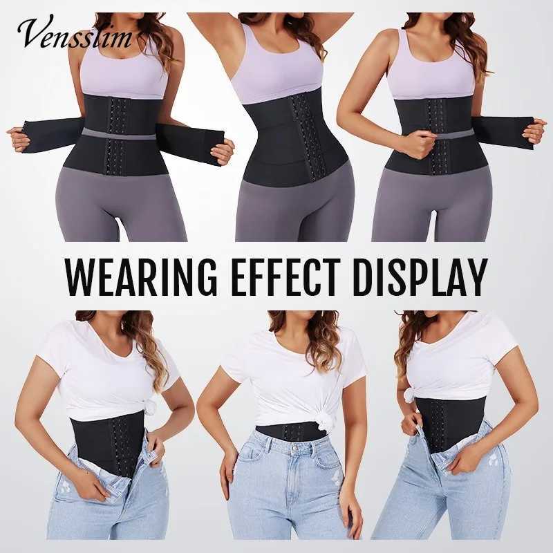 Vensslim XS3XL Waist Belt for Women 3 Segmented Underbust Hourglass Slim Belly Trimmer Tummy Cincher Corset Shapewear W250910