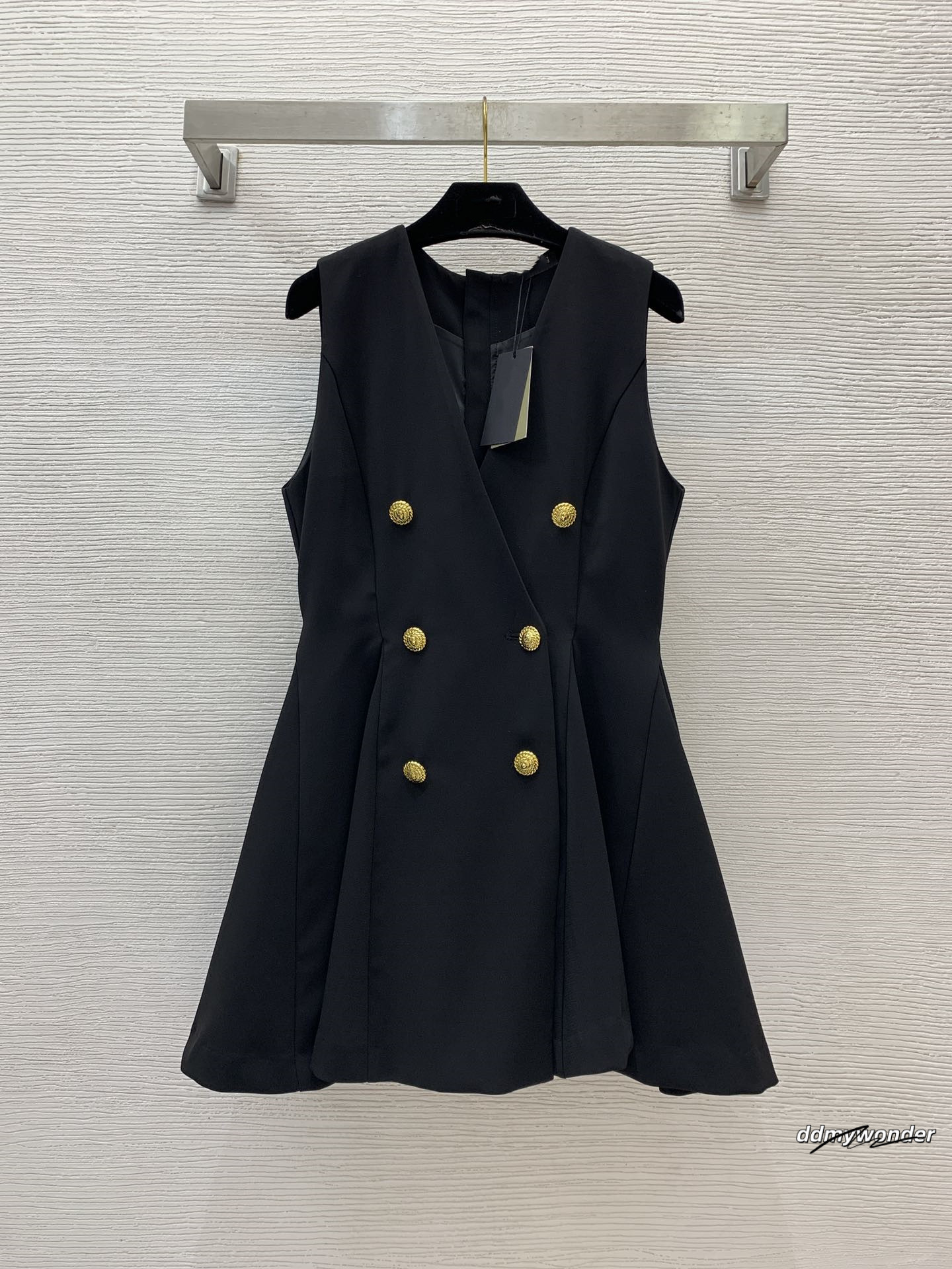 Ba1 Main Women's 2024 New Womens Designer Brand Street Style Dress Clothing For Women Sexy Birthday Dresses Metal Buttons ddmywonder ddmywonder d
