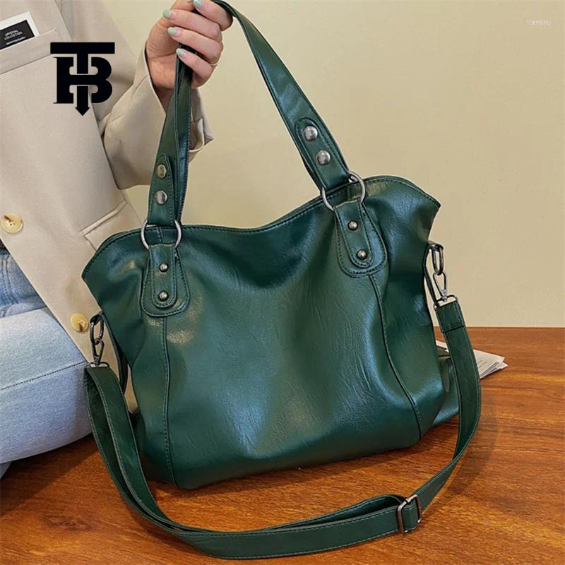 TB BHULAMTE Classic Soft Leather Large Women's Bag Evening Wear 2025 Trend Large-capacity Fashionable Women's Commuter Shopping Handbag Desi