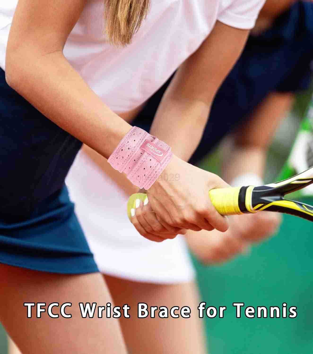 2pcs TFCC Wrist Brace Adjustable Wrist Support for Tendonitis Pain Relief Wrist Straps for Weightlifting Sport Fitness Workout W250910