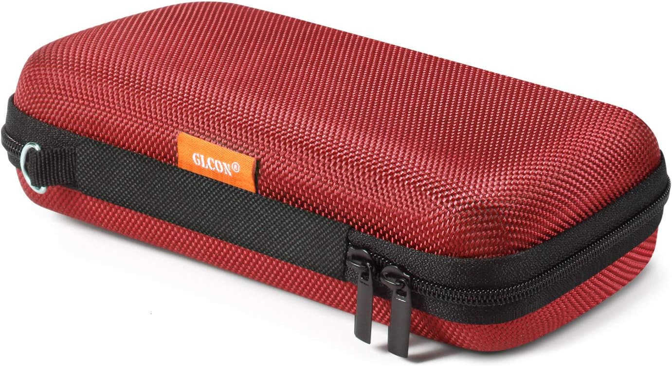 Cell Phone Carrying Case Portable Hard EVA Charger Case High Protection Small Zipper Travel Pouch Storage Bag Electronic Organizer for Battery GPS Har