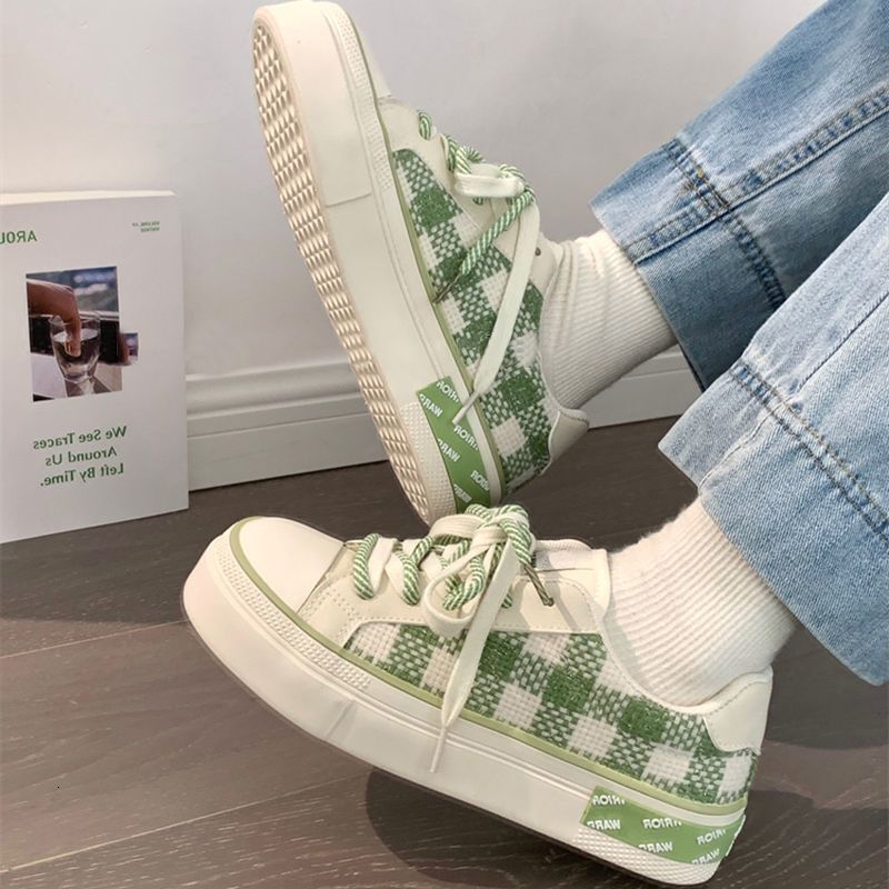 Women's canvas shoes autumn designer breathable women's shoes trend versatile student niche low top sports shoes breathable height increase