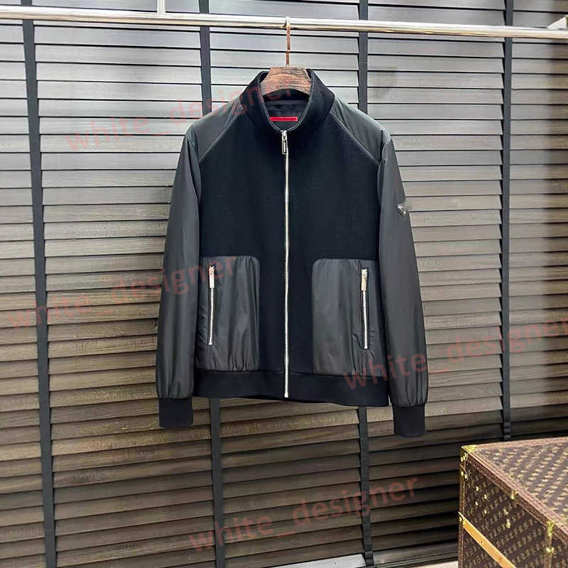 Designer Men's Down & Parkas Correct Version Sleeve Logo Design Versatile Men's Trendy Stand Collar Padded Jacket for men Winter New down Coat