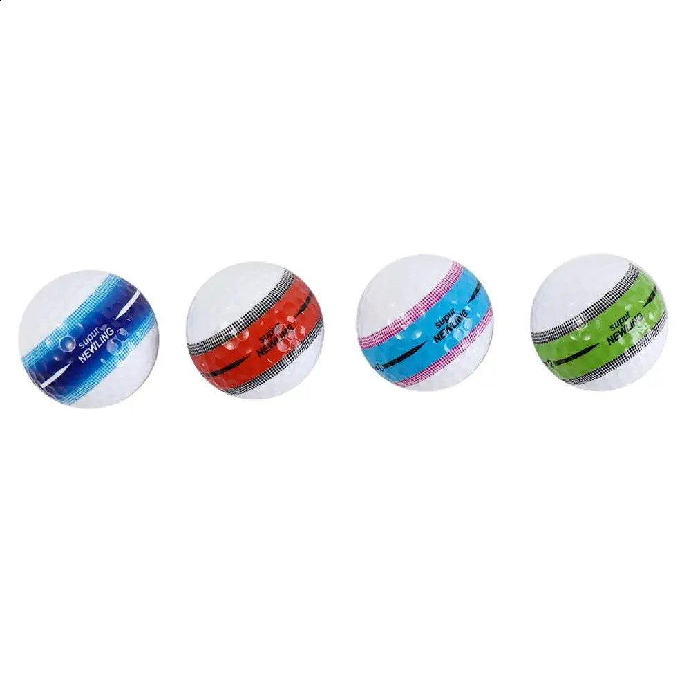 360 Aiming Golf Balls Sky Blue Purple Three Layer Ball Dark Orange Super Long Distance Game 250909