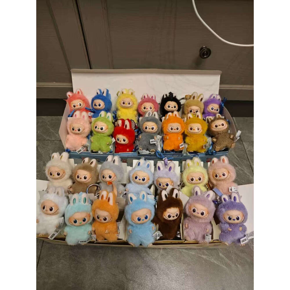 Labubu V4 Heart Code Series, Monsters Big Into Energy Series Kawaii Figure Face Clothes Doll Keychain Decor Gift Blind Bag with Box