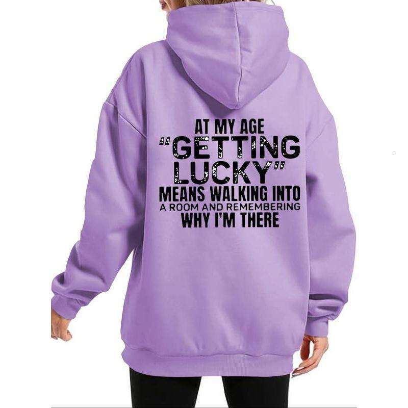 Women's Let Print Drop Shoulder Drawstring Hoodie, Fashion Casual Kangaroo Pocket Hooded Sweatshirt Daily Holiday Outdoor Wear, Women Clothing fo