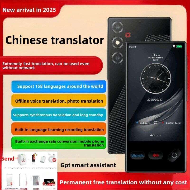 Smart Translator Offline No Network Needed Travel Abroad Portable Real Time Multi Language English Voice Photo