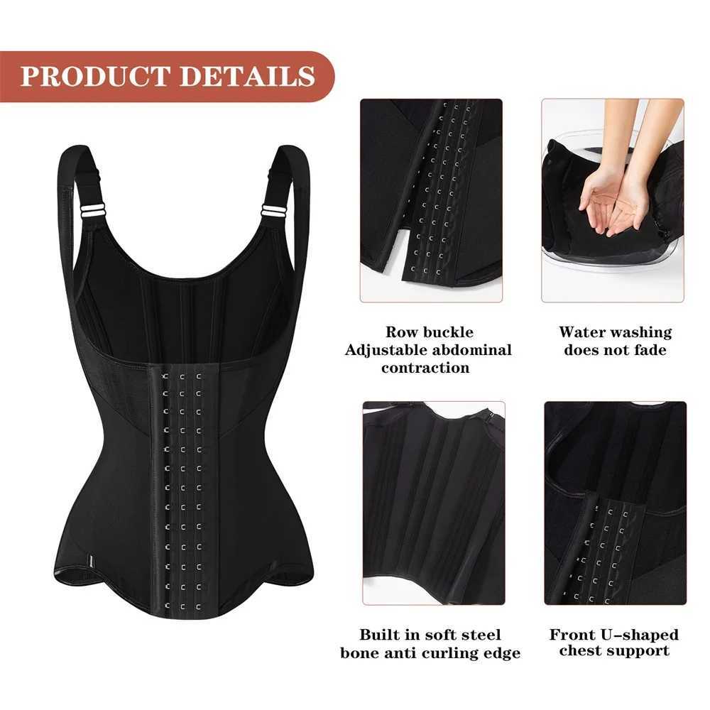 Waist Tummy Control Body Shaper Slimming Corset Shapewear Hourglass Waist Cincher Vest Belt W250910