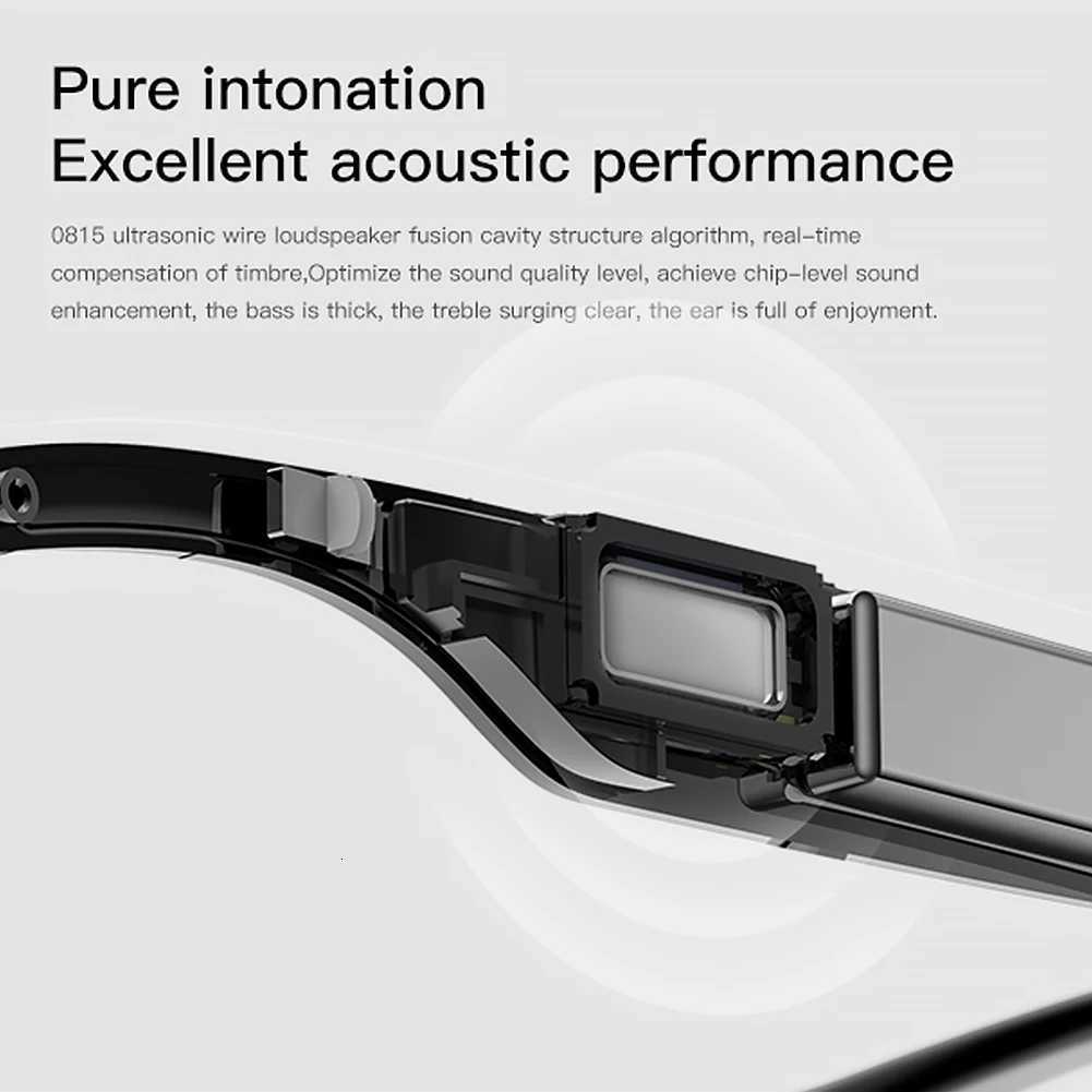 Smart Glasses with AI Translator BT Glasses HandsFree Music Calls Outdoor Sports Headphones for Men Women T250910
