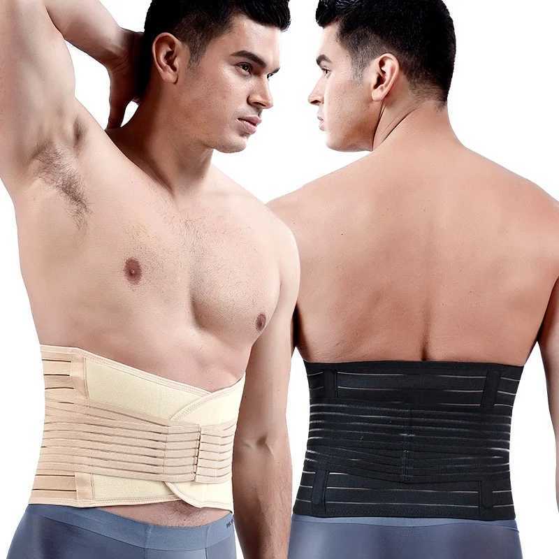 Mens abdominal Compression Band Fitness Adjustable waist stability compression band comfortable breathable lower back support W250910