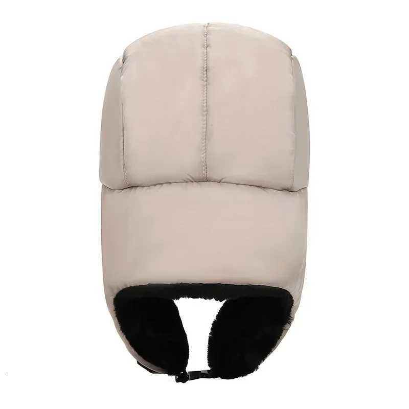 Winter Warm Cold Thickening Velvet Trper Hat Men Women Outdoor Nose Ear Protection Cotton Bomber Hat Plush Windproof MaskXJ250910