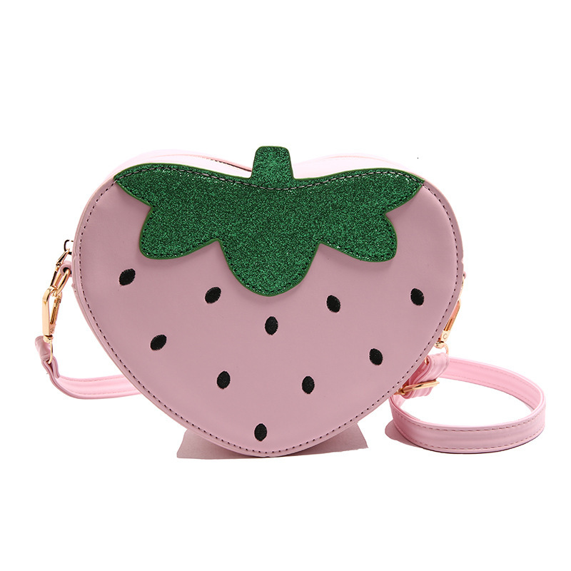 bag 2025 autumn new fashion strawberry bag Harajuku style niche design trend creative personality women's shoulder bag designer bag