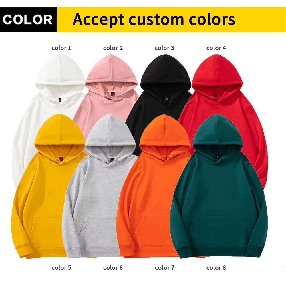 300gsm Printed Logo Cotton Men's High-Quality Oversized Hoodie