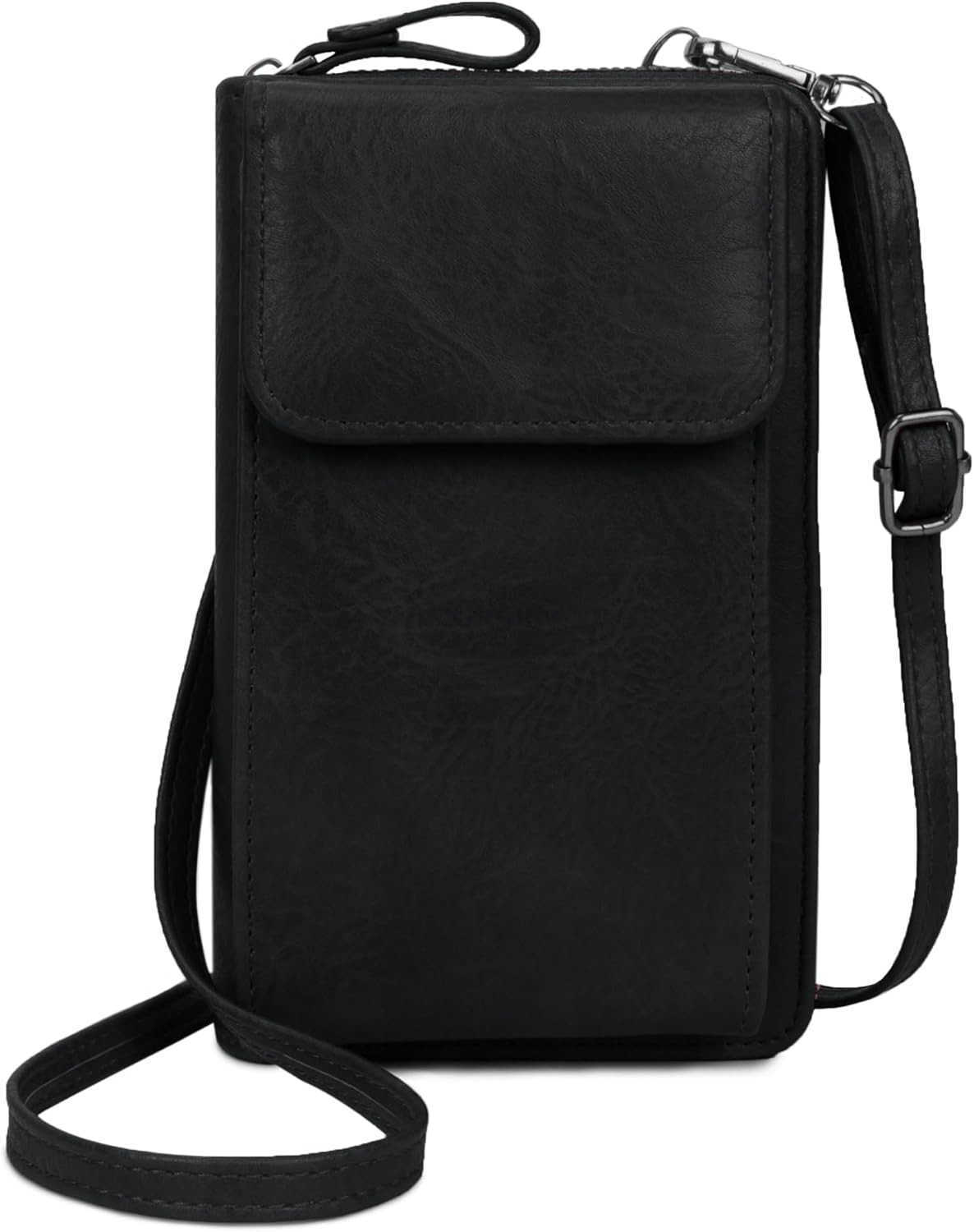Women Cell Phone Purse Wallet Small Crossbody Bag Leather Shoulder Bag with Card SlotW250910