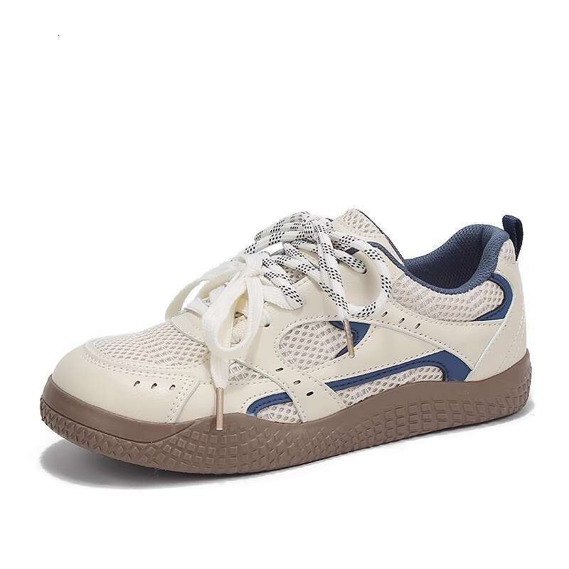 Mesh Breathable German Training for Women 2025 Summer New Super Popular Versatile Niche Casual Sports White Shoes