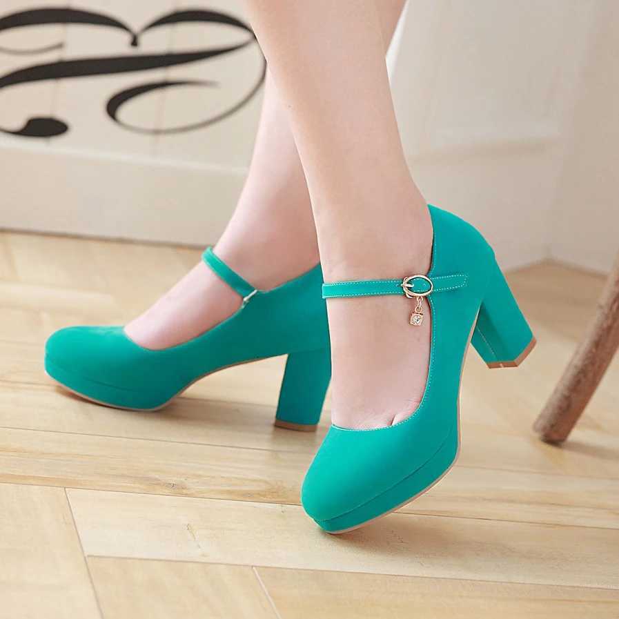 Classic Velvet High Heels Shoes Female Sexy Straps Black Blue Womens Heeled Platform Everyday Casual Shoes Dress Pumps Ladies W250910