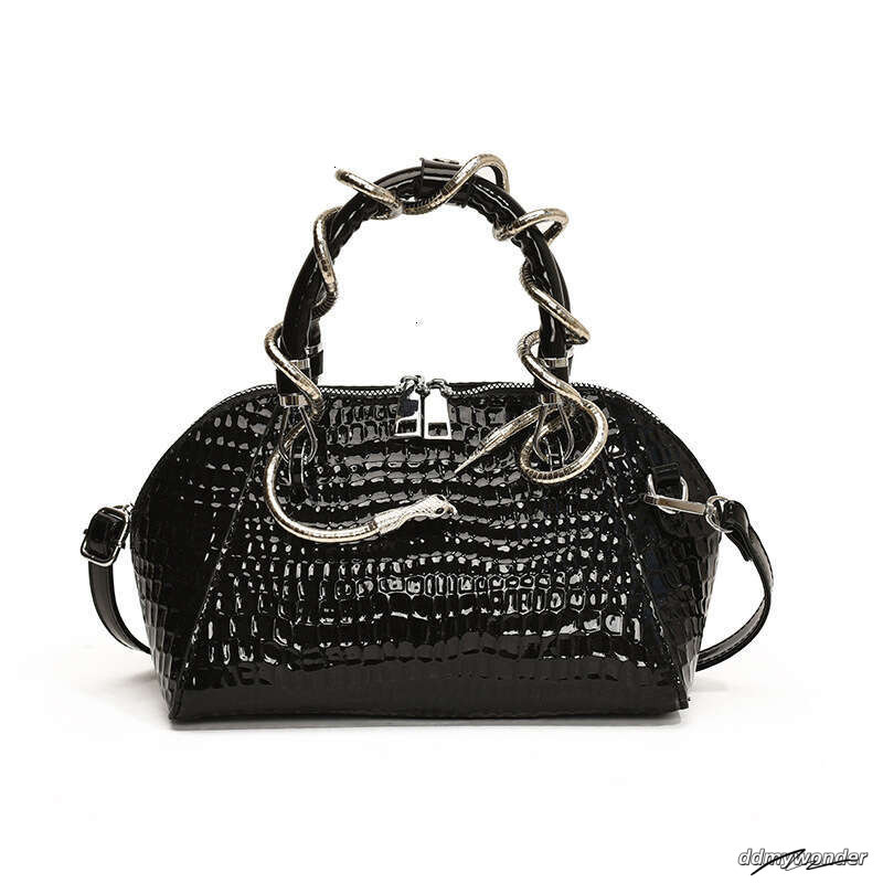 Women's 2025 New Fashion Stone Pattern Personality Versatile Handbag Crossbody Shell Bag