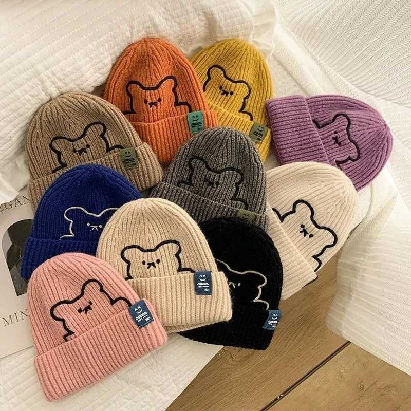 Children Cartoon Winter Hat Thickened Woolen Knit Hat for Boys and Girls Warm Cozy C for Autumn Christmas HolidayXJ250910