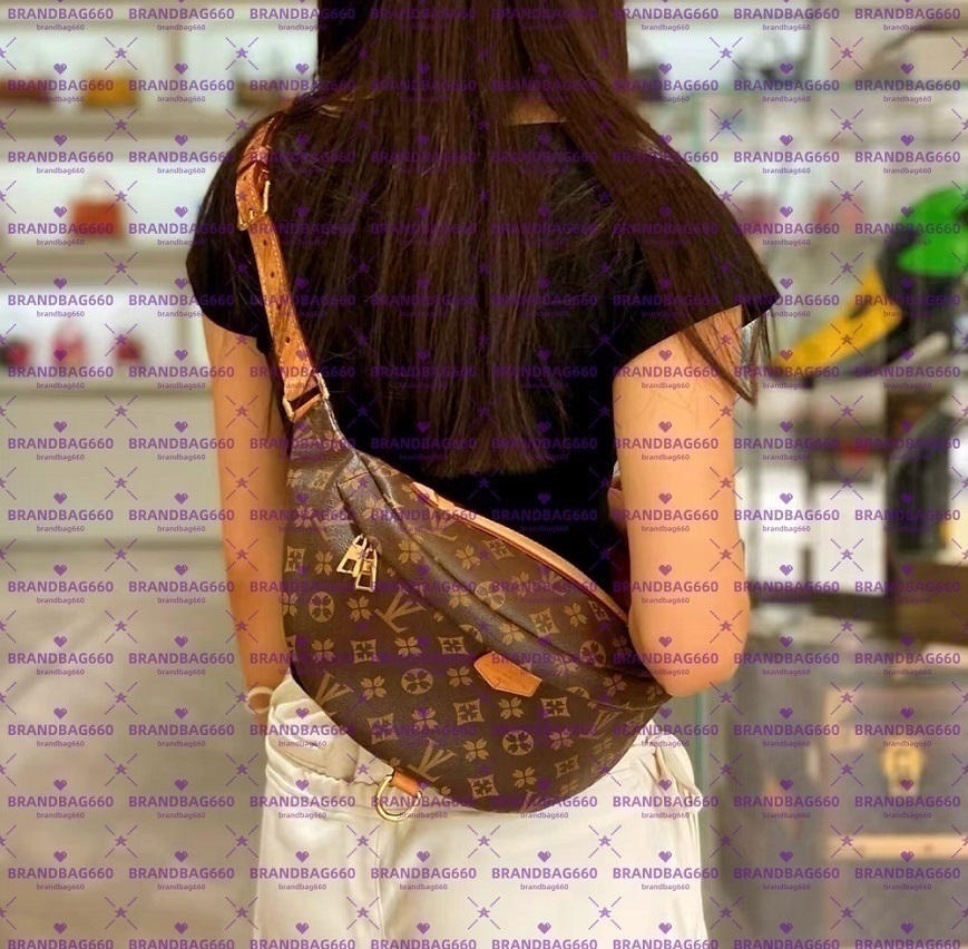 Designers Luxury Waist Bags Cross Body Newest Handbag Famous Bumbag Fashion Shoulder Bag Brown flowers Bum Fanny Pack Purse Crossbody Bag 10A