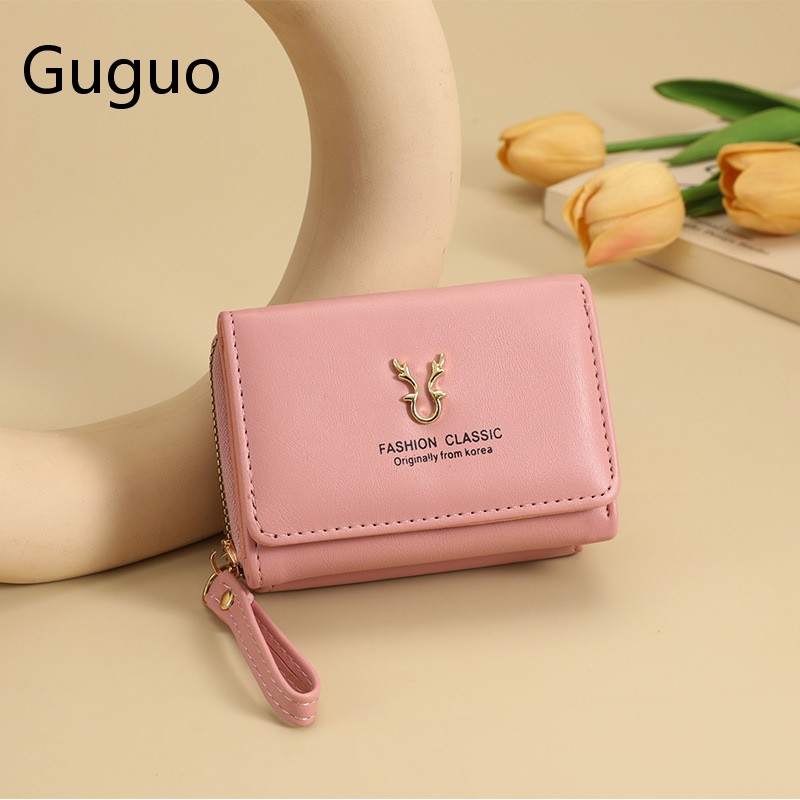 Free Shipping 2025 New Designer Bag Cross-border Short Women's Wallet Fashionable Simple Exquisite And Practical PU Material Coin Bag With Multip