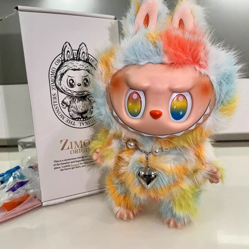 Zimomo Labubu labubu 5th Generation 38cm Series 38cm 5th Generation Plush Toy Doll