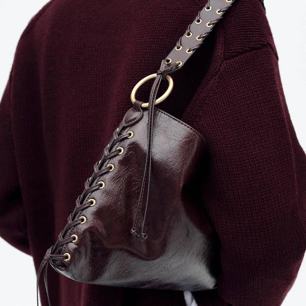 Fashion Woven Strap Shoulder Soft PU Leather Handbags High Quality Shopper Tote Bags for Women Bag Commuting Purses high-quality