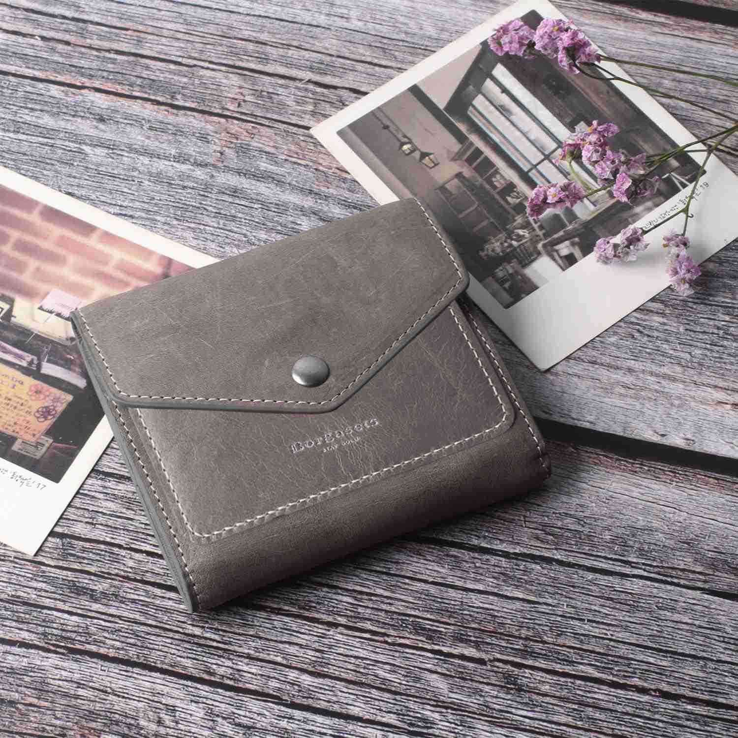 Small Wallet for Women Genuine Leather RFID Blocking Card Holder Organizer Pocket Compact Bifold Ladies Mini PurseZ250910