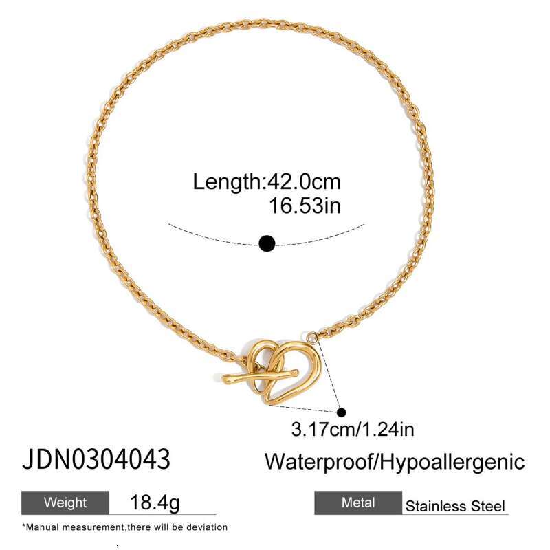 Necklace Designer Jewelry for women Stainless Steel plated with gold men High-end Fashion Hip-hop Chain Necklaces Holiday gifts