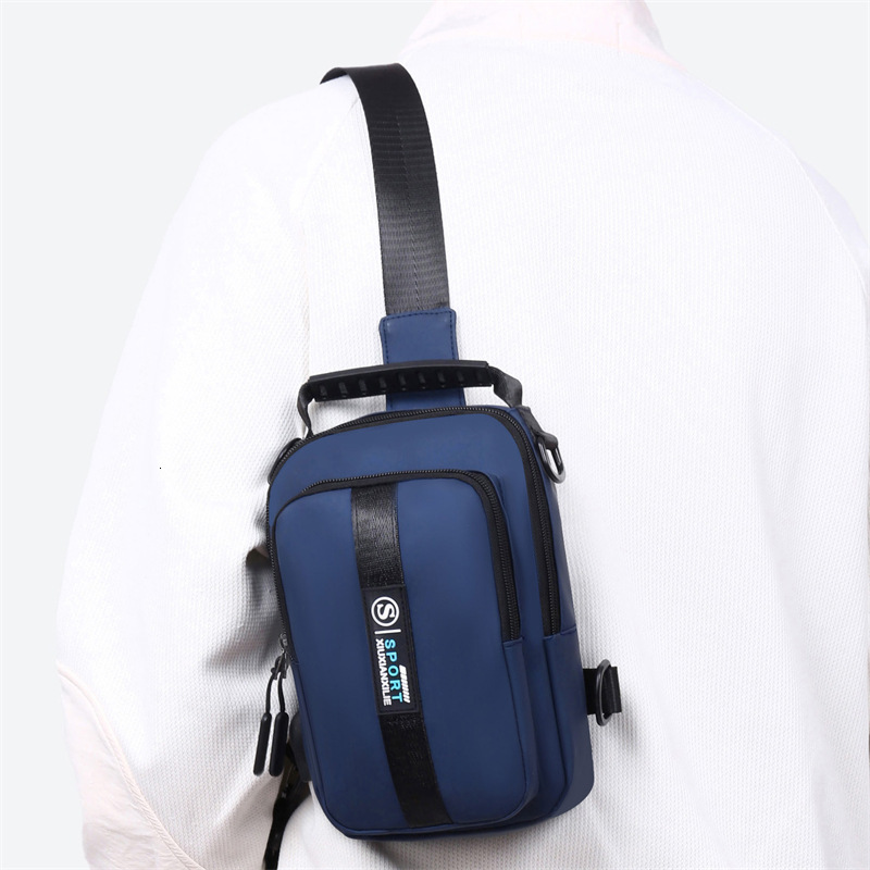 New Men S Chest Bag Large Capacity Business Free Shipping Travel Single Shoulder Luxury Bag Designer Bag Crossbody Bag Multi Compartment Casual Versat