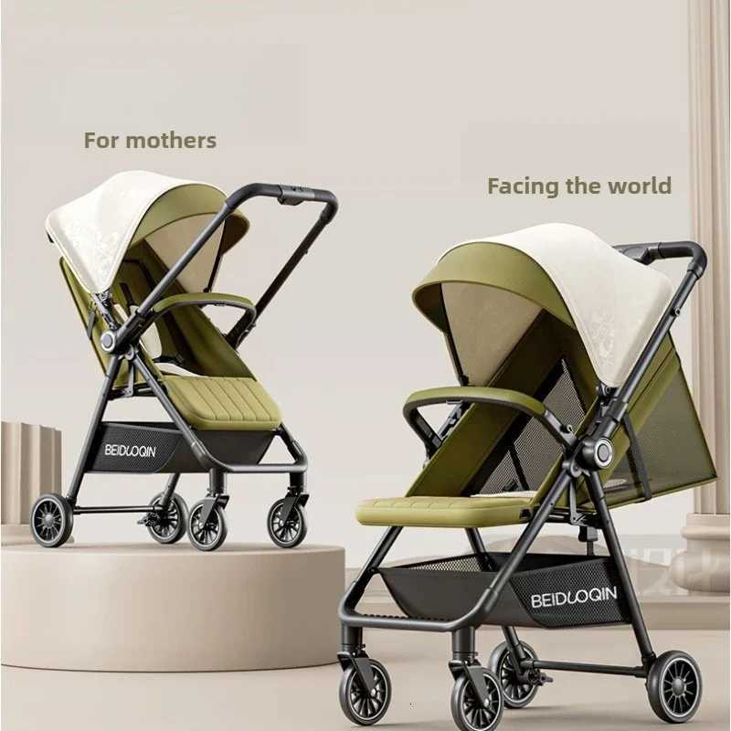 2025 New Highview Baby Stroller Foldable Onetouch Storage Twoway Sitting and Lying Function Baby Stroller W250910