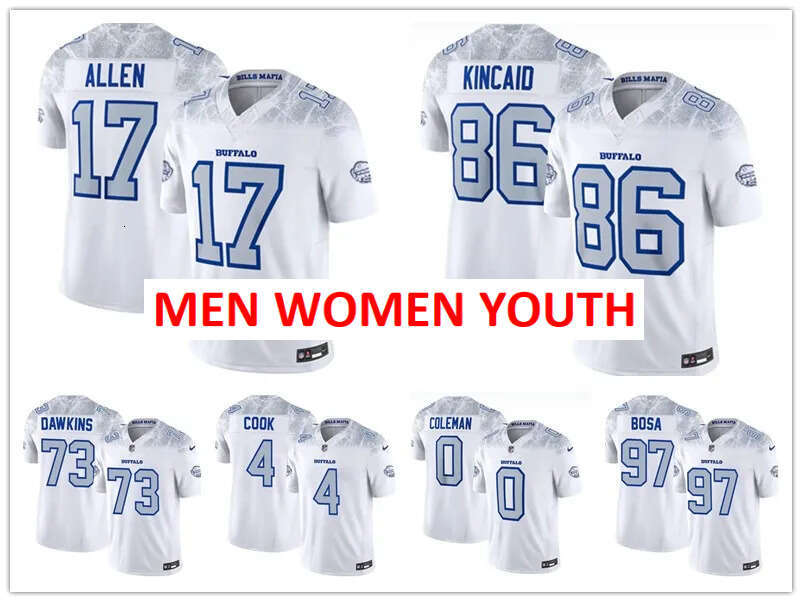 Men Bills 2025 F.U.S.E. Rivalries Football ed Jersey James Cook Joey Bosa 17 Josh Allen Keon Coleman Dalton Kincaid Dion Dawkins