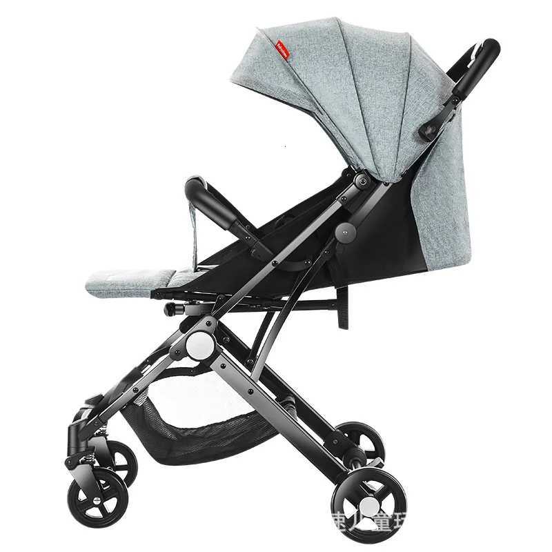 Lightweight Travel Pram fourwheel stroller Portable newborn baby foldable shockabsorbing umbrella stroller Baby Carriage W250910