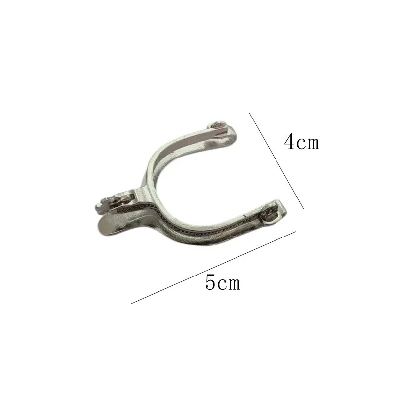 Vintage Silver Spur Money Clip Wallet Western Cowboy Engraved Horse Tack n Cash Clamp Slim Pocket Credit Card 250909