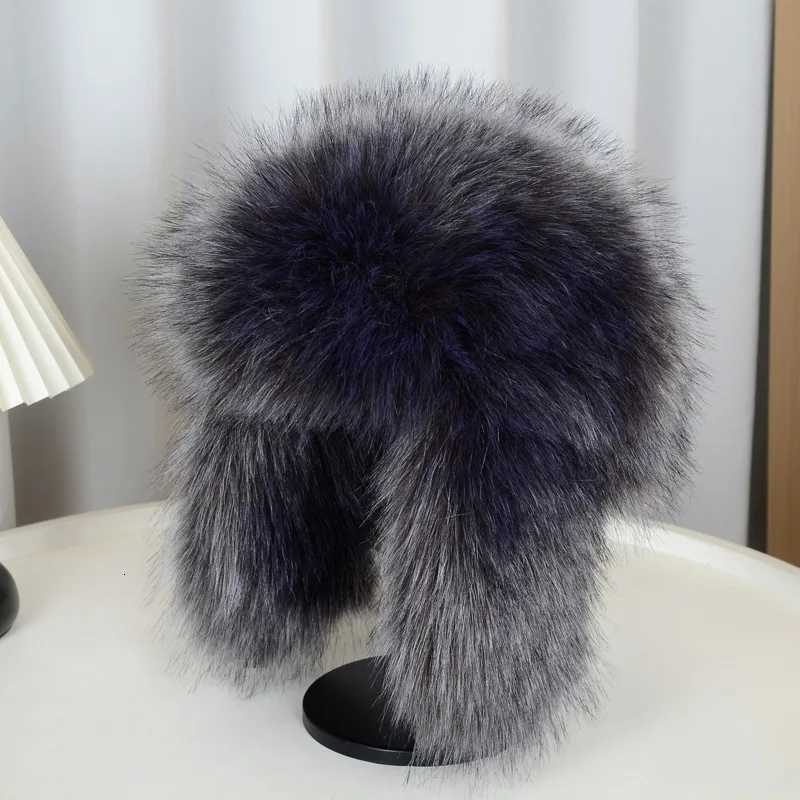 Womens Winter Trper Hat Faux Fur Plush Cozy Thickened Warm Ear Protection Windproof Cold Weather Snow Outdoor Skiing CXJ250910