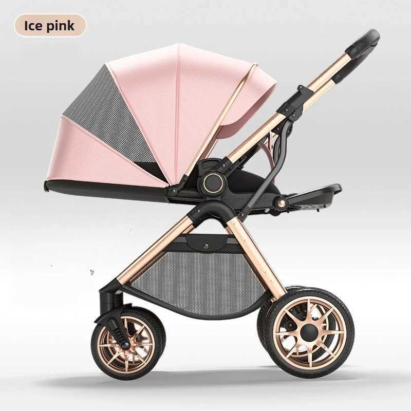 2025 New Highview Baby Stroller Can Sit or Lie Down Twoway Push Lightweight Foldable and Portable Baby Stroller W250910