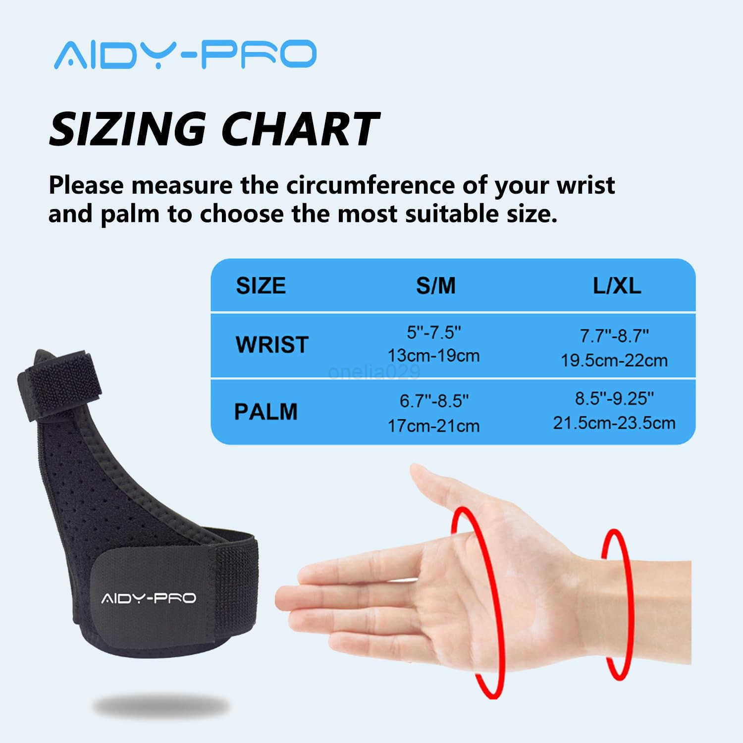 Thumb Brace Right Hand or Left Hand for Arthritis Pain and Support Wrist Brace Thumb Spica Splint Stabilizer for De Quervains Tendonitis Arthritis Cmc