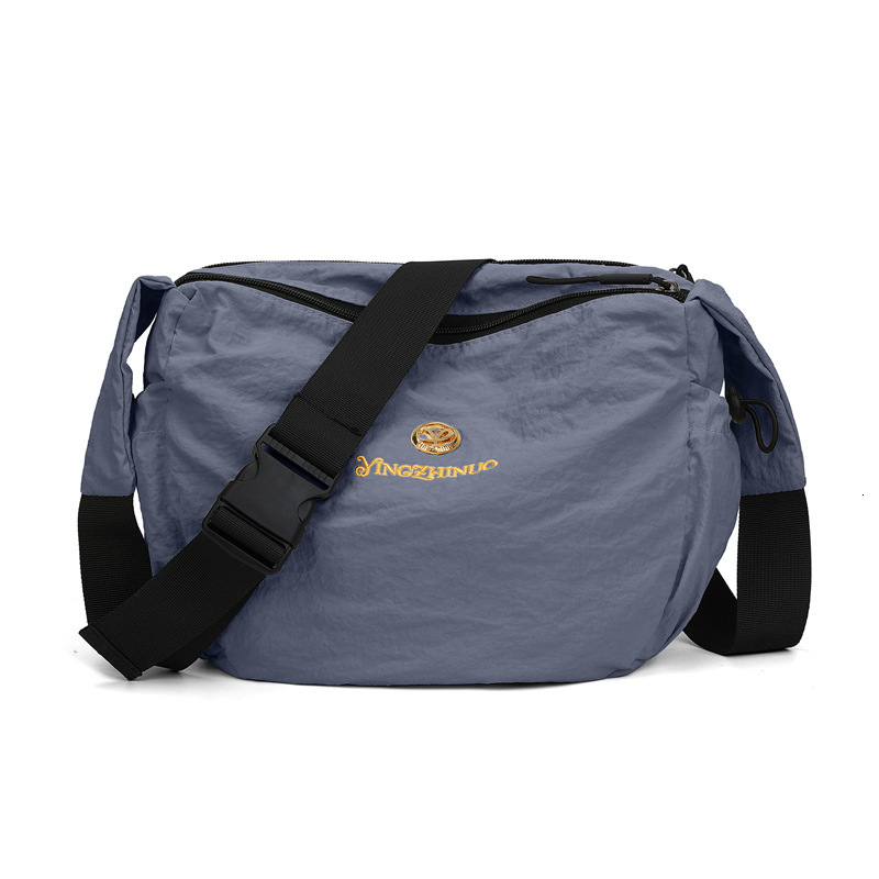 Double Designer Bag Layer Storage Simple Crossbody Bag For Women Large Capacity Lightweight Luxury Bag Free Shipping Water Resistant Commuter Student 