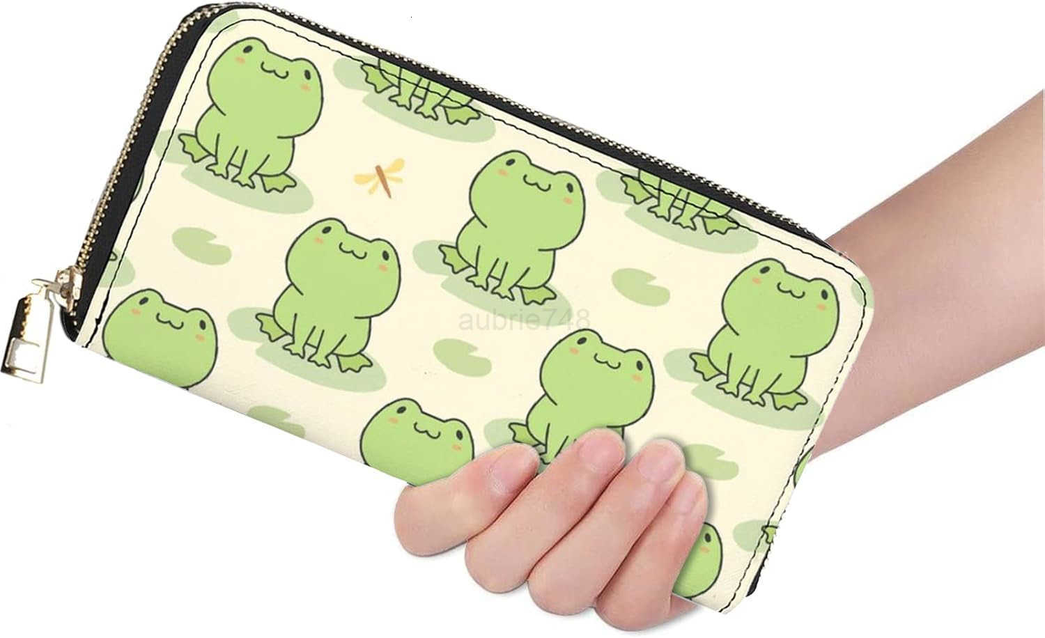 Wallet PU Leather for Women Black and White Purse Phone CARD HolderZ250910