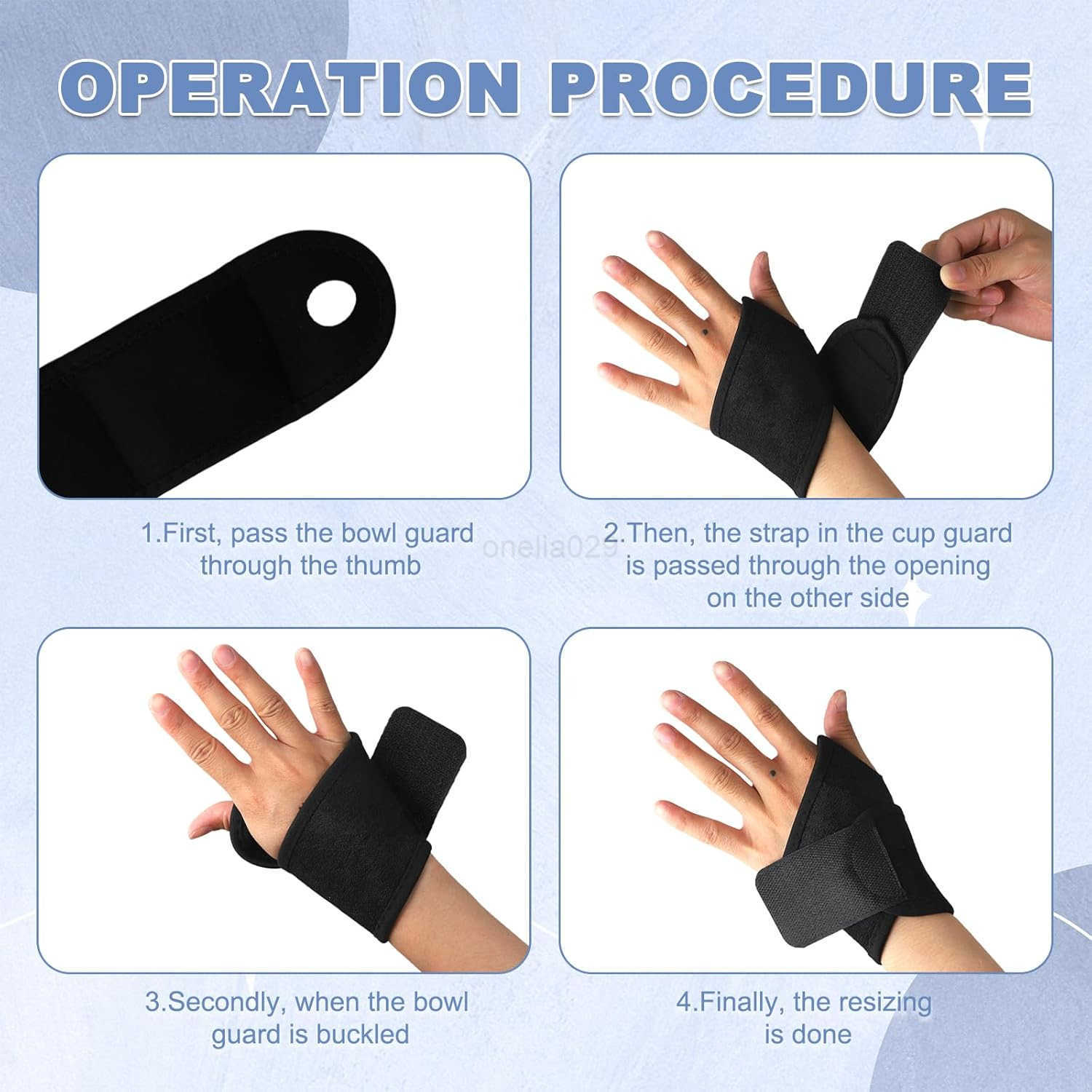 Wrist Brace 4 Pairs Youth Wrist Brace Night Support with Adjustable Compression Straps for Children is Sports Sleeping Black2Pink1Gray1 W250910