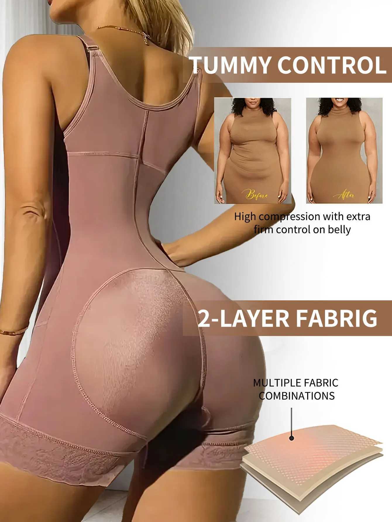 Women Postpartum Girdles High Compression Body Shaper Slimming for Women Sexy underwear Push Up Bodysuit W250910