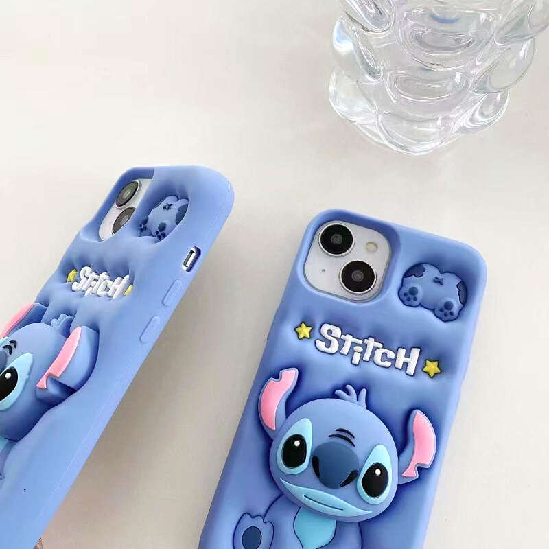 Suitable for iPhone 16 Pro Max Phone Apple 17 Silicone 12 Soft Case 13 Cartoon Stand 11 Cute Female Model