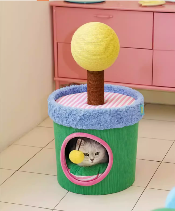 Comfortable Feline Retreat All-Inclusive, Ventilated Cat Den